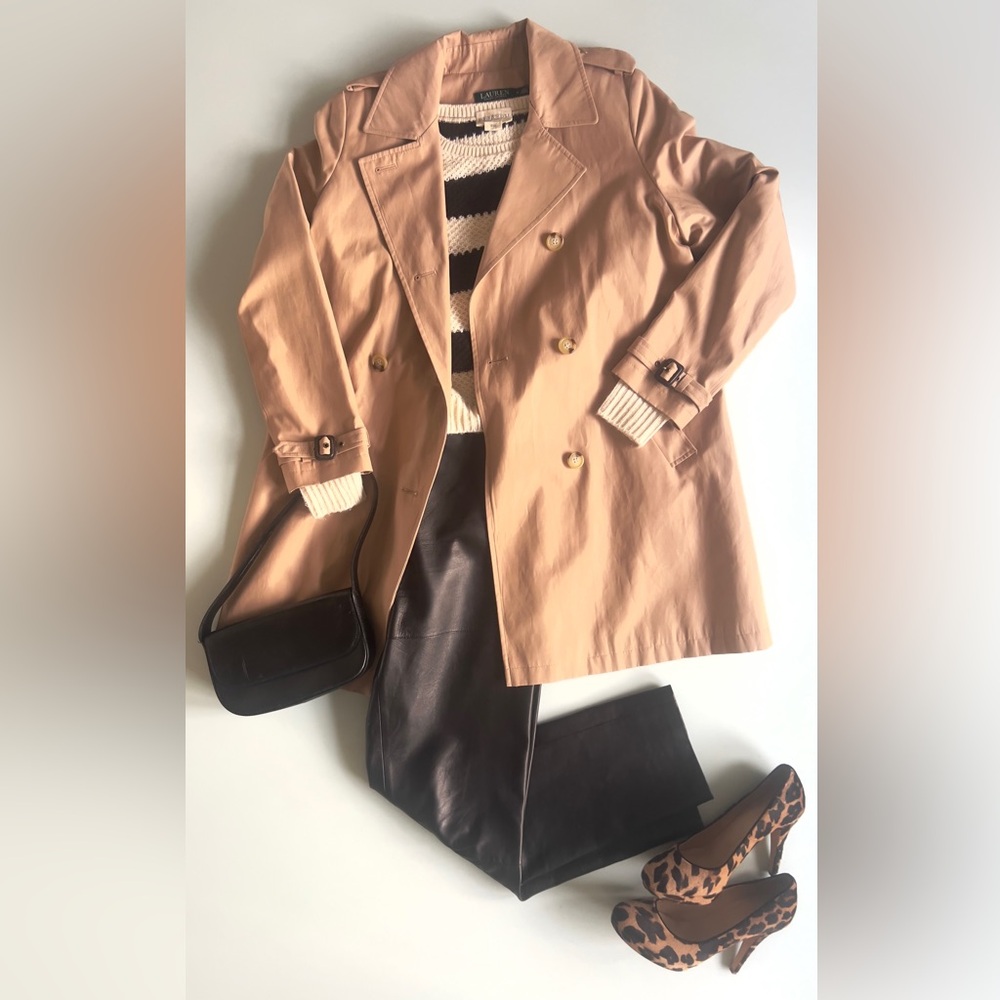 Ralph Lauren Light Tan Trench Coat